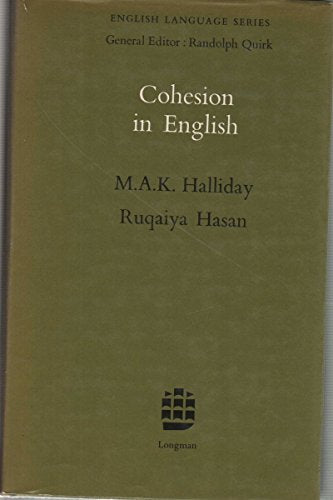 Cohesion in English