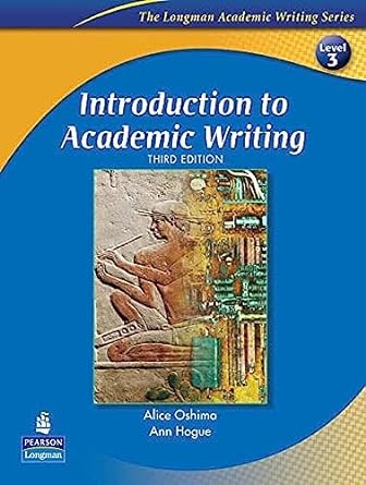 Introduction to Academic Writing 3rd edition