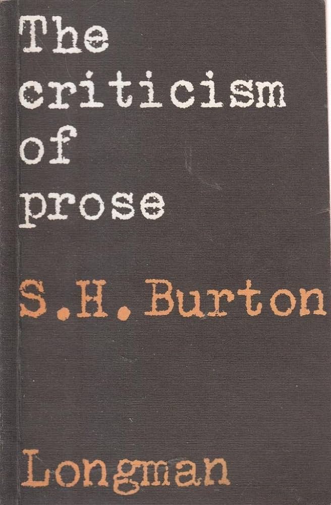 The Criticism of Prose