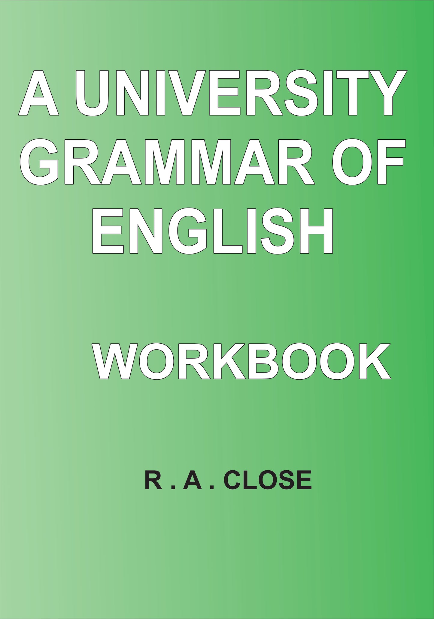 A university grammar of English WB