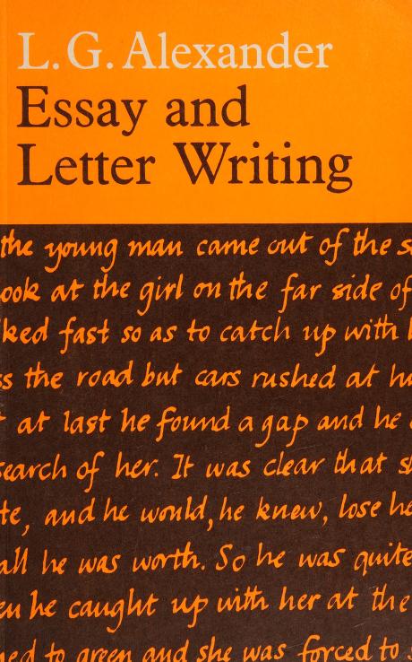 Essay and Letter Writing