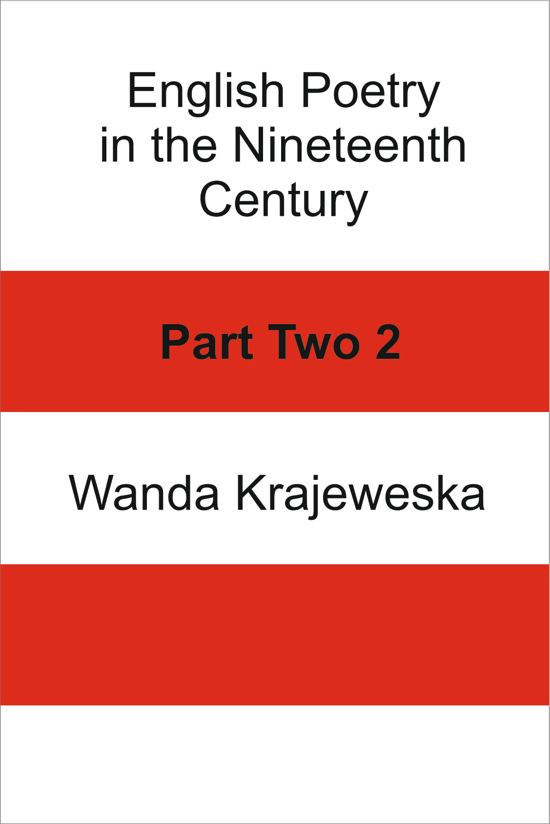 English Poetry in the 19th Century - part 2