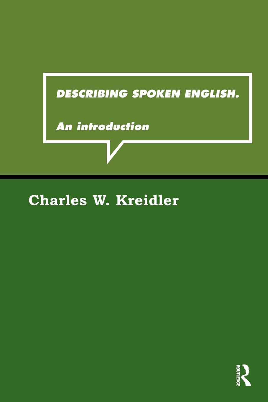 Describing spoken English