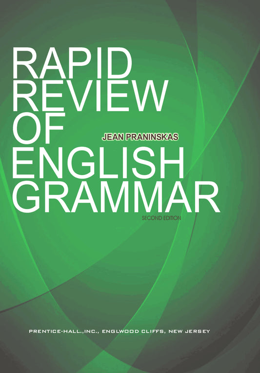 Rapid Review of English Grammar